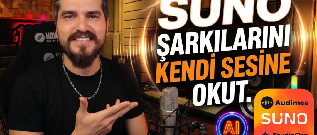SUNO ŞARKILARINI KENDİ SESİNLE OKUT! (Adım Adım Rehber)
