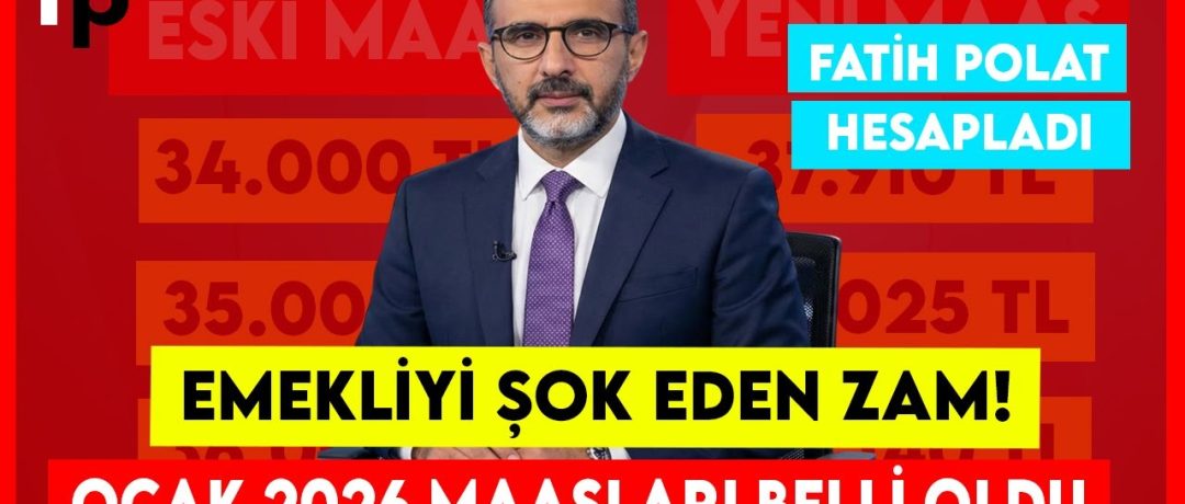 Yeni Zamlı Emekli Maaşları! Fatih Polat Açıkladı